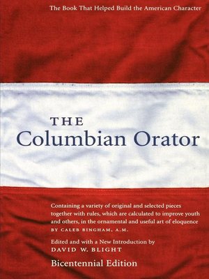 cover image of The Columbian Orator
